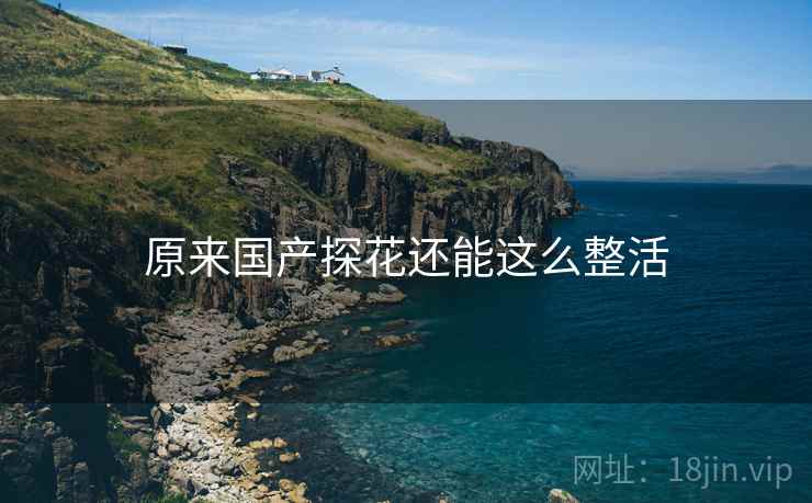原来国产探花还能这么整活 原来国产探花还能这么整活