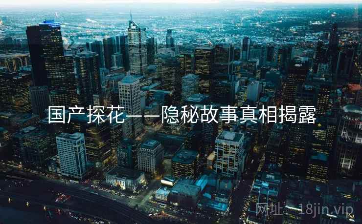 国产探花——隐秘故事真相揭露