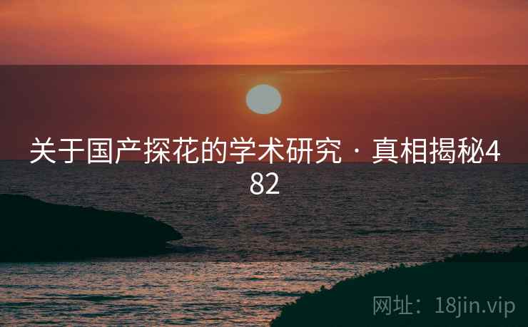关于国产探花的学术研究 · 真相揭秘482