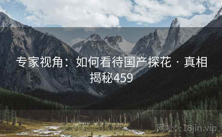 专家视角：如何看待国产探花 · 真相揭秘459
